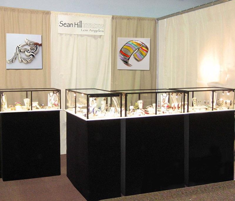 Complete Booth Package-4 Display Cases