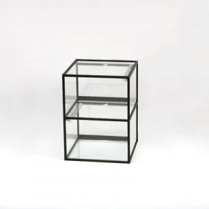 Small Tower Table Top Jewelry Case