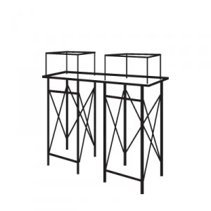 Split Small Display Shelves Plus Counter Space