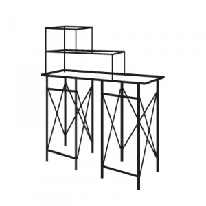 Stairstep Display Shelves Plus Counter Space